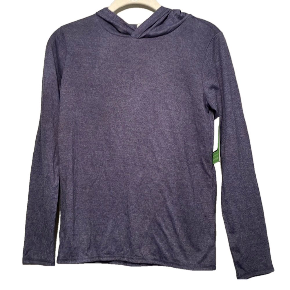 NWT THREADS 4 THOUGHT KIDS SIZE 10 BLUE HOODIE